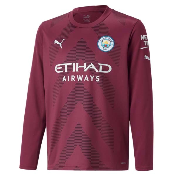 Thailandia Maglia Manchester City Portiere ML 22/23 Rosso